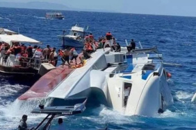 Girne Açıklarında Batan Gemi 514 Metre Derinlikte, Arama Çalışmaları Devam Ediyor