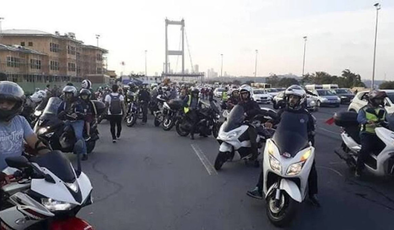 İzmir, trafiğe kayıtlı motosiklet sayısında üçüncü sırada