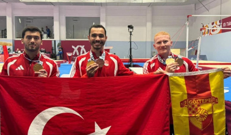 İzmirli Cimnastikçiler 20. Akdeniz Oyunları’nda Başarı Elde Etti
