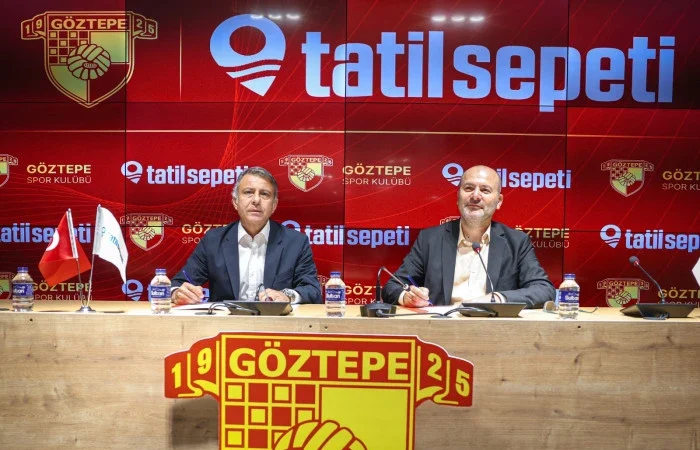 Göztepe Spor Kulübü, Tatilsepeti ile yeni sponsorluk anlaşması imzaladı