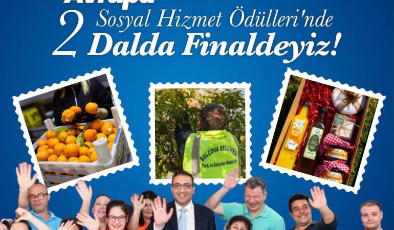 Balçova Belediyesi, Avrupa’da iki önemli ödül için finale yükseldi