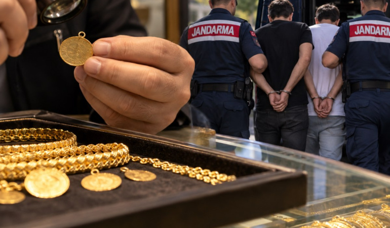 Seferihisar’da sahte altın dolandırıcılığı yapan iki şüpheli Milas’ta yakalandı