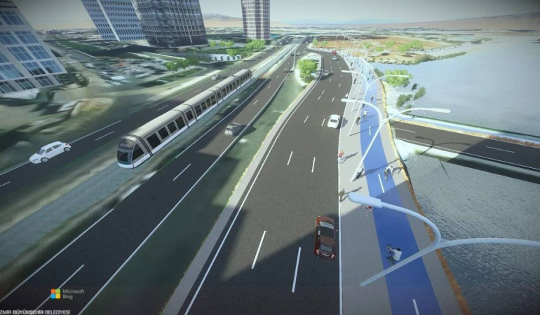 Mavişehir Trafiğini Rahatlatacak Yeni Proje İzmir’de Başlıyor