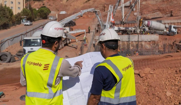 Egeşehir Menemen Konutları Projesi’nde İlk Blok Temeli Atıldı