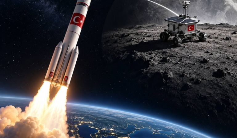 Türkiye, Ay’a İlk Kez 2027’de Araç Göndermeye Hazırlanıyor