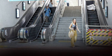 İzmir Metro'daki Yürüyen Merdiven ve Asansörler İçin Bakım Çalışmaları Devam Ediyor