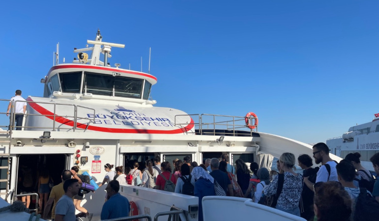 İZDENİZ’in Urla ve Mordoğan seferlerinde yolcu sayısı yüzde 13 artış gösterdi