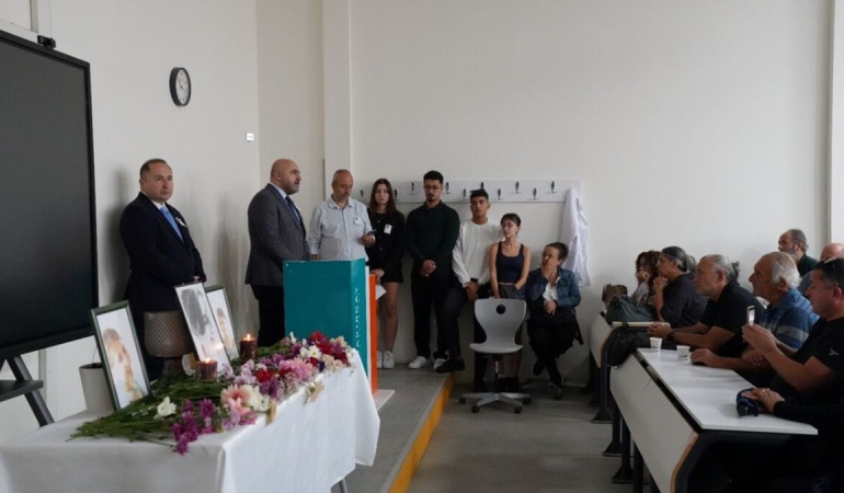 Demet Karakaş, İzmir Bakırçay Üniversitesi’nde anma töreniyle anıldı