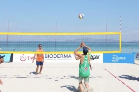 Çeşme'de Uluslararası Grand Slam Plaj Voleybolu Turnuvası Sonuçlandı