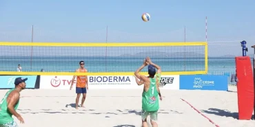 Çeşme'de Uluslararası Grand Slam Plaj Voleybolu Turnuvası Sonuçlandı