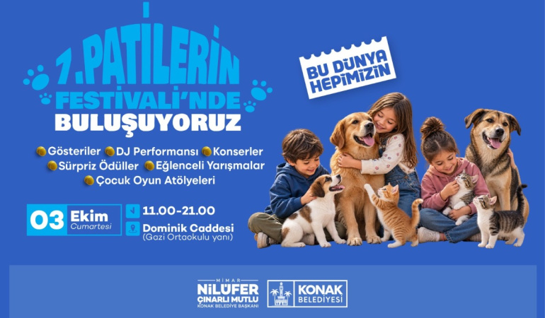 Konak’ta 3 Ekim’de 7. Patilerin Festivali Gerçekleşecek