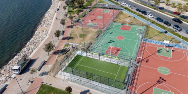 Karşıyaka Bostanlı'da iki yeni padel kortu açılmak üzere