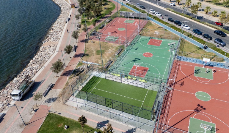 Karşıyaka Bostanlı’da iki yeni padel kortu açılmak üzere