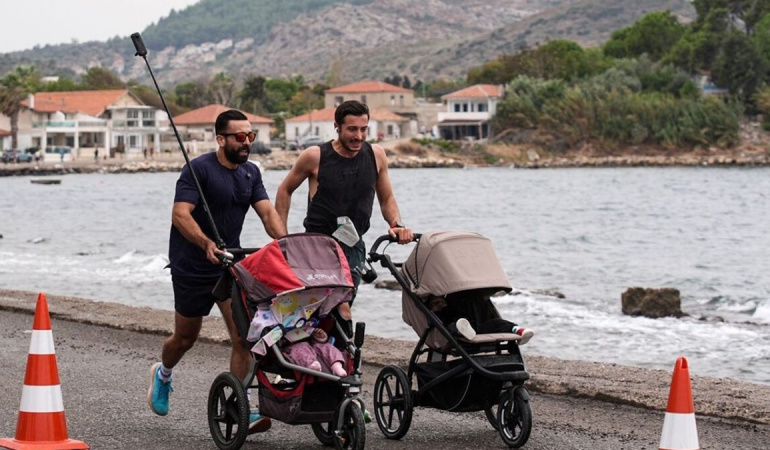 İzmirli Baba, Kızıyla Birlikte Maraton Yarışlarına Katılıyor