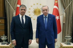 Cemil Tugay, Cumhurbaşkanlığı Külliyesi'nde Erdoğan ile bir araya geldi