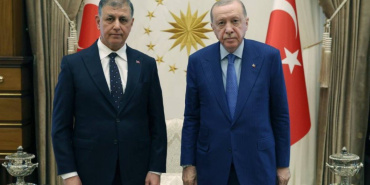 Cemil Tugay, Cumhurbaşkanlığı Külliyesi'nde Erdoğan ile bir araya geldi