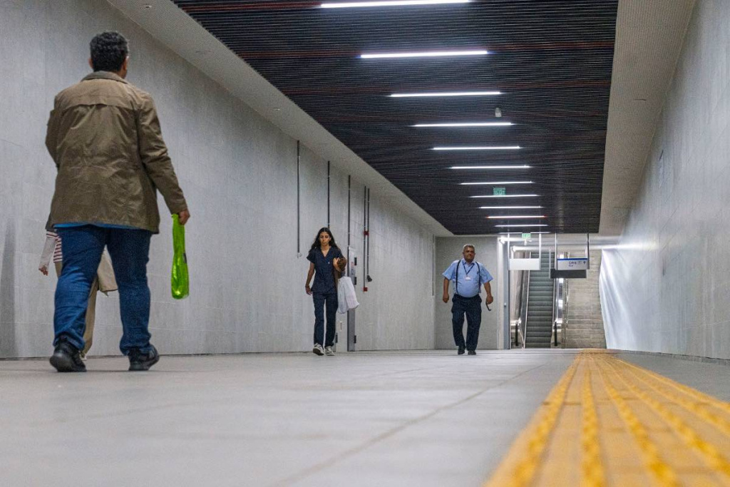 Dokuz Eylül Hastanesi'ne metrodan kesintisiz geçiş imkanı sağlandı