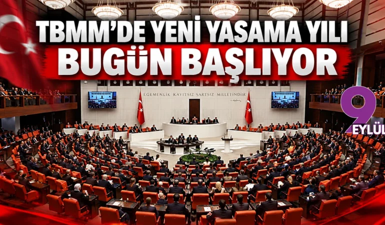 TBMM 28. Dönem 5. Yasama Yılı bugün başlıyor