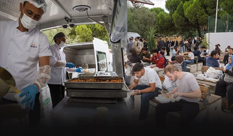 İzmir’deki Üniversite Öğrencilerine Ücretsiz Sıcak Yemek Desteği