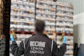 Buca'da 3,8 milyon TL değerinde kaçak içki ele geçirildi