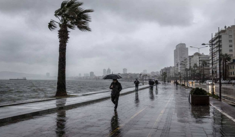 İzmir’de sarı kod uyarısı: Kuvvetli yağış etkili olacak