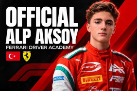 Alp Aksoy, Ferrari sürücü akademisi'ne katıldı