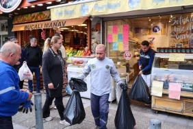 Buca'da tarihi geçmiş süt ürünleri imha edildi