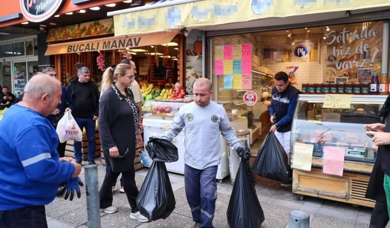 Buca’da tarihi geçmiş süt ürünleri imha edildi
