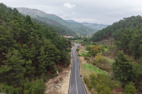 Kiraz'daki yol yenileme çalışmaları tamamlandı