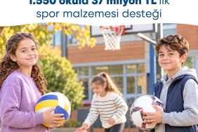 İzmir'deki okullara 37 milyon TL'lik spor ekipmanı desteği