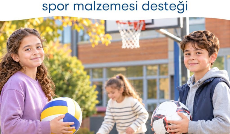 İzmir’deki okullara 37 milyon TL’lik spor ekipmanı desteği