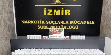 İzmir Torbalı'da 17 bin 528 uyuşturucu hap bulundu, 2 kişi gözaltına alındı
