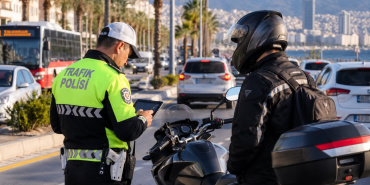 İzmir'de ehliyetsiz motosiklet sürücülerine yüksek ceza