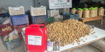 Ödemiş'te insan sağlığına zararlı incirler ele geçirildi