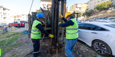 Konak'ta mikrobölgeleme çalışmaları kapsamında 40 sondaj tamamlandı