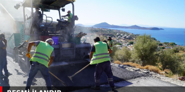İzmir’in dört bir yanında asfalt mesaisi